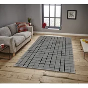 Conceptum Hypnose Tepih Asr Crpt-53, Pravougaoni, 120 x 180 cm, Sivi