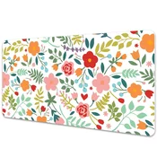 Decormat Podloga za mizo Slika z rožami 120x60 cm