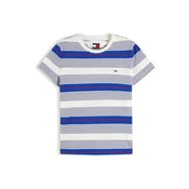 Tommy Jeans Majica ESS kraljevo modra/živo rdeča/bela