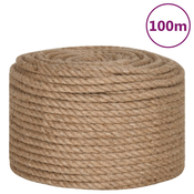 vidaXL Vrv iz 100 % jute 12 mm m