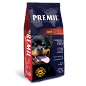 PREMIL Suva hrana za pse Super Sport 25/20, 0.9kg