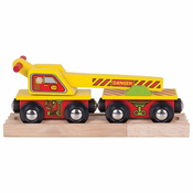 Bigjigs Rail Wagon s dizalicom