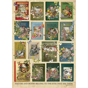 Cobble Hill Puzzle Narava v knjigah 1000 kosov