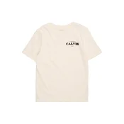 Calvin Klein Jeans Majica Logo Graphic črna/volneno bela