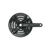POGON SHIMANO ALTUS FC-M311-L 42x32x22T 7/8 BRZINA 175mm SQUARE CRNI SA ZAŠTITOM OD LANCA