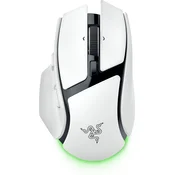 Razer Basilisk V4 HyperSpeed, miška, bela