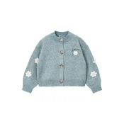 Mayoral Pletena jopica 4309 Zelena Regular Fit