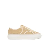 Tommy Hilfiger Tenis superge Platform Vulc Piping FW0FW09394 Rumena