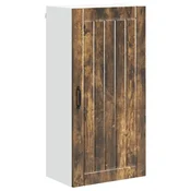 Vidaxl Omarica na steni LUCCA Dimljen hrast 50 x 31 x 100 cm