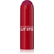 Smashbox LIT STX Blushlighter rdečilo z osvetljevalcem v paličici odtenek Pixel Plum 5 g