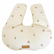 Munxi oporna blazina za dojenčka beige lemon