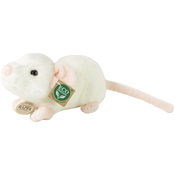 Plišani bijeli miš Rappa - stoji, 21, serija Eco Friends