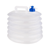 Zložljiva plastična posoda za vodo s pipo 15 l
