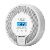 X-Sense CO03D-W detektor ogljikovega monoksida, bel