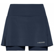Head Club Basic Skort dekliško krilo za tenis, temno modro, DB, 176