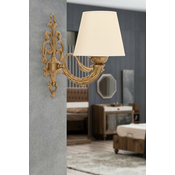 OPVIQ Zidna lampa Lily Cream Gold