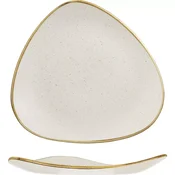 CHURCHILL Stonecast Barley White plitvi krožnik, trikotnik, premer: 311 mm (6 kos)