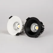 The Light Group SLC LED svetilka za vgradnjo OnePro Soft, bela, 4.000 K, aluminij - Dnevna soba/jedilnica
