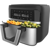 Cecotec Cecotec Cecofry Dual 9000 friteza na vroč zrak, 9 L, 2850 W, brez olja