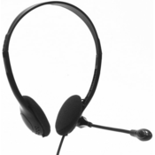 Slušalice s mikrofonom Tellur - PCH1, crne