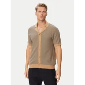 BOSS Srajca H-Lomare 50570555 Rjava Regular Fit