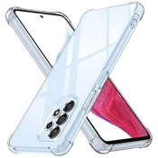 Techsuit Shockproof Clear Silicone prozorna maska, odporna na udarce, za Samsung Galaxy A53 5G