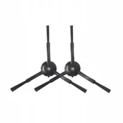 shumee 2 stranski krtači za RoboRock s50/s6/s8/s8 Ultra/Mop 2 Pro - črna