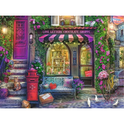 Ravensburger Sestavljanka Ljubezenska pisma in čokolada 1500 kosov