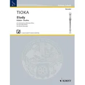 Jaroslav Tioka Etudy pro sopránovou zobcovou flétnu Note