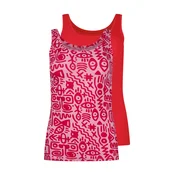 Skiny Top roza/rdeča
