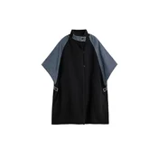 Desigual Ogrinjalo moder denim/črna