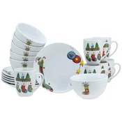 Creatable Servis Za Zajtrk Luna Christmas, 18-Delni
