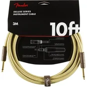 Fender Deluxe Series Tweed 3 m Ravni - Ravni Instrument kabel (Kao novo)