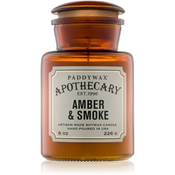 Paddywax Apothecary Amber & Smoke dišeča sveča 226 g