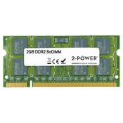 2-Power 2GB PC2-5300S 667MHz DDR2 CL5 SoDIMM 2Rx8 (doživljenjska garancija)