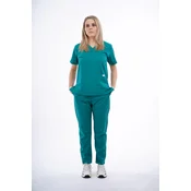 Pureboks Ženski komplet medicinske uniforme, Zelena