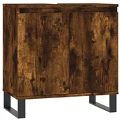 Kupaonski ormaric boja hrasta 58 x 33 x 60 cm konstruirano drvo