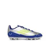 Adidas Kopacke za decake F50 Club FG MG J Messi, Srebrno-plave