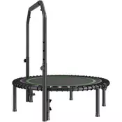 VEVOR Mini trampolin 40 in Nastavljiva ročica Črna in zelena