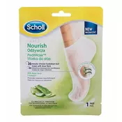 Scholl Expert Care Nourishing Foot Mask Aloe Vera maska za stopala 1 kom za žene