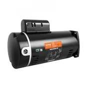 VEVOR Motor bazenske črpalke 2 KM 56Y okvir kvadratni prirobnica 366x165x230 mm