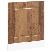Vidaxl Plošča za pomivalni stroj Kalmar starinski les 60x1,5x57 cm