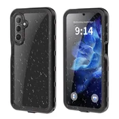 Vodootporna maska ShellBox WaterProof za Samsung Galaxy A16 4G / A16 5G s IP68 za spuštanja do 1.5m dubine - crn
