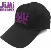 Jimi Hendrix Unisex Baseball Cap Purple Stencil Logo