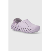 Natikači Crocs X - (Echo) Clog ženski, vijolična barva, 207937