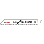 Bosch List za sabljasto žago S 922 VF, Flexible for Wood and Metal, 5-delni paket Bosch 2608656017 dolžina lista 150 mm