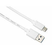 USB-C na USB 3.0 A (USB 3.2 generacije 2, 3A, 10Gbit/s) 0,5 m bela