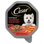 Mega pakiranje Cesar zdjelice 28 x 150 g - Seoski ragu s govedinom, tjesteninom i mrkvom