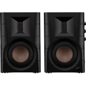 Swan D100 Hi-Fi namizni zvočnik Brown 2 kos