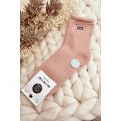 Womens Thick Socks Pink